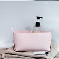 thumbnail image 4 of Storage Basket Leather Organizer Holder Container Box Stationery Sundries, 4 of 9
