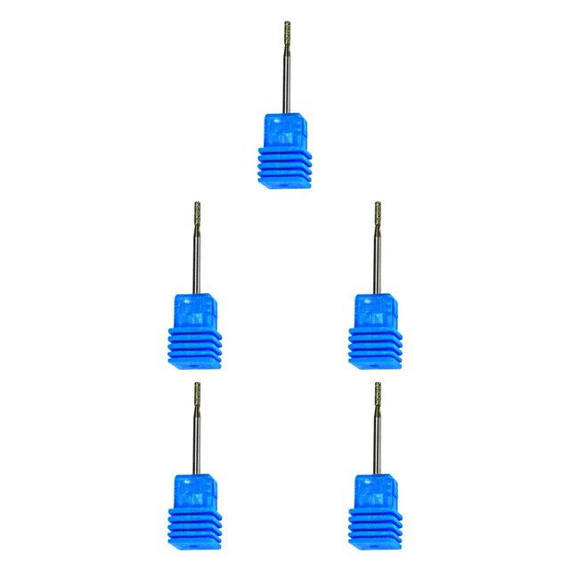 maskred Nail Art Drill Ceramic Bit File Polish Cuticle Clean Manicure Too No.09 5Set