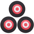 thumbnail image 1 of 3Pcs 25 x 3cm Archery Eva Foam Target Self Healing Bow Moving Hunting Practice Black+Red, 1 of 5