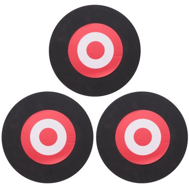 3Pcs 25 x 3cm Archery Eva Foam Target Self Healing Bow Moving Hunting Practice Black+Red