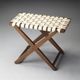 thumbnail image 1 of Beaumont Lane Birch Wood White Luggage Rack 24" Unassembled, 1 of 1