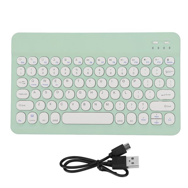ANGGREK Tablet Keyboard, Easy Operation Wireless Keyboard For Tablet For Laptop