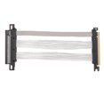 thumbnail image 2 of Câble Rehausseur PCIE 5.0, Câble Rehausseur PCIE 5.0 16X Compatible avec GPU WRX80 90E RTX4090 5090 RX8900 RX7900XTX 128 Go s Gen 5GPU Extension de Carte Graphique, Compatibilité Polyvalente, 2 of 7