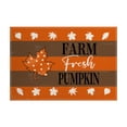 thumbnail image 1 of Fasiaou Fall Placemats, 12 x 18 Inch, Printed Thanksgiving Maple Leaf Linen Table Mats, Seasonal Autumn Holiday Table Decorations for Kitchen, Dining, Party Decor, 1 of 5