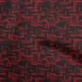 thumbnail image 1 of oneOone Silk Tabby Red Fabric Abstract Fabric For Sewing Printed Craft Fabric By The Yard 42 Inch Wide, 1 of 4