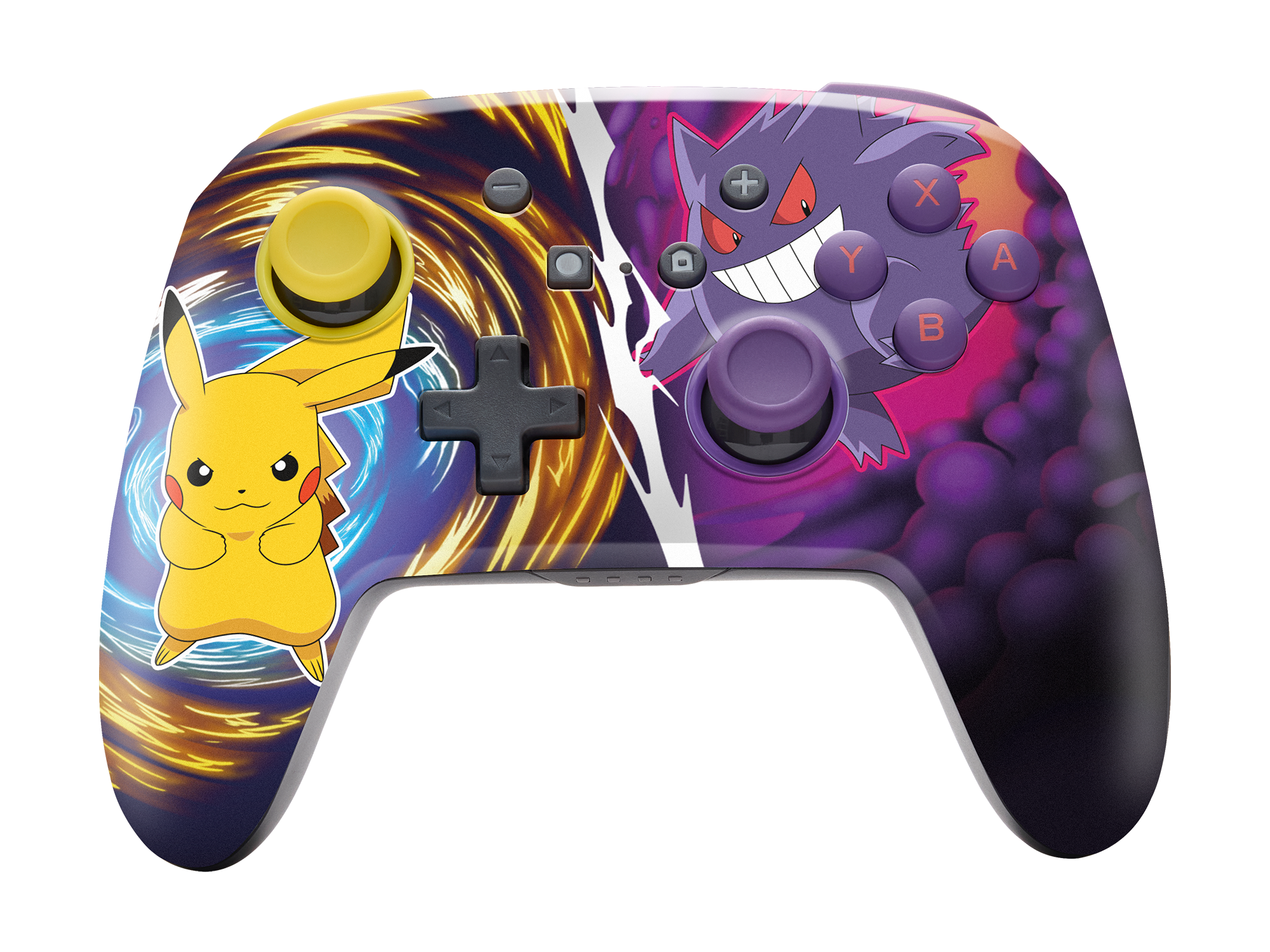 PowerA Enhanced Wireless Controller for Nintendo Switch - Pikachu vs. Gengar