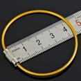 thumbnail image 2 of Amdohai 10Pcs Colorful Stainless Steel Wire Keychain Rope Key Chain Aircraft Gear Cable Ring Keyring for Outdoor Hiking, 2 of 8