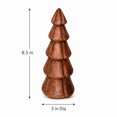 thumbnail image 3 of Holiday Time Wood Christmas Tabletop Decor, Natural Wood Finish, 8.25 inch, 3 of 5