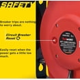 thumbnail image 3 of ReelWorks Mountable Retractable Extension Cord Reel - 14AWG x 40' ft, 3 Grounded Outlets, Max 15A, 3 of 5