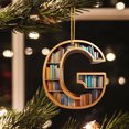 thumbnail image 4 of Christmas Tree Decorations, 26 Letters Christmas Tree Decoration Pendant Christmas Tree Ornaments Personalized Diy Christmas Ornaments Christmas Decoration Xmas Tree Hanging Decor, 4 of 9