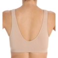 thumbnail image 4 of Bali 103J Womens Comfort Revolution Microfiber Crop Top Black Size - Extra Large, 4 of 4