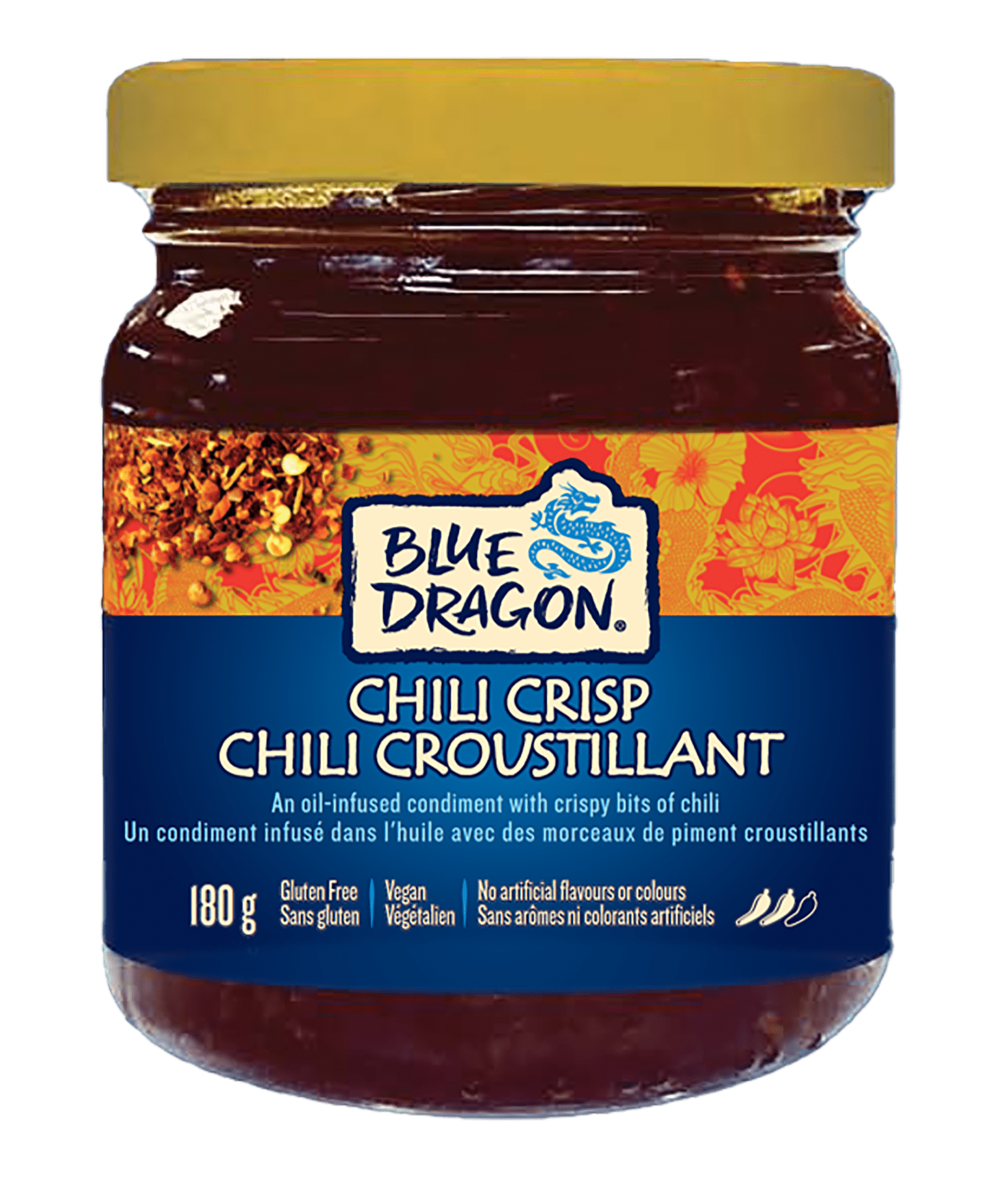 Blue Dragon Chili Crisp Condiment, 180gr