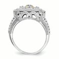 thumbnail image 2 of Sterling Silver w/14k Diamond Ring Size 8, 2 of 3