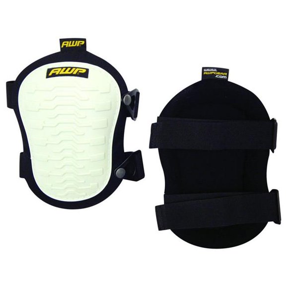 Big Time Products 100854 AWP Non-Marring Knee Pad, Black & White
