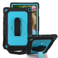 thumbnail image 1 of Mignova for Walmart ONN 10.1 Inch Tablet Case Gen 3 2022 (Model:100071485),Adjustable Shoulder Strap Hand Strap Rotatable Stand Kids Shockproof Case for Onn 10.1 Inch 3nd Gen Tablet (Black/Blue), 1 of 6