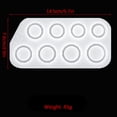 thumbnail image 4 of CEHVOM DIY Crystal Epoxy Ring Mold Flat Curved Dry Flower Mirror Ring Silicone Mold, 4 of 4