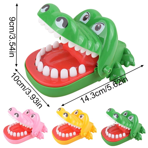 Croc' Dentiste, Jeu de société pour les petits, Jeu fun, Version française, Hasbro Gaming, Dès 4 ans