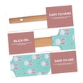 thumbnail image 4 of TIELUTT Silicone Scraper Printed Round Wood Handle Silicone Scraper Spatula Cake Spatula Baking Sheets for Oven Silicone Baking Pan Bake Ware Deal Glass Bakeware with Lids Baking Pans Set with Lids, 4 of 5