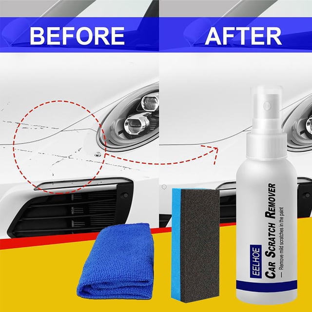 mtvxesu High Tech Car Scratch Removal Spray Car Paint Surface Scratch Scratch Repair Spray 100ML 3PC Suit Sale