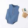 thumbnail image 3 of Birdeem 3-24 Months Jumpsuit Summer Gauze Thin Sleeveless Newborn Clothes Rompers, 3 of 12