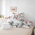 thumbnail image 4 of Erosebridal Cardinal Bird Bed in a Bag Full size, Birch Branches Bedding Sets, Microfiber, 4 of 5