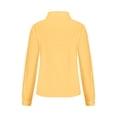 thumbnail image 4 of Besolor Button Down Shirts for Women Solid Color Long Sleeve Colared Tops Loose Office Blouses for Casual Work, 4 of 5