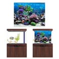thumbnail image 3 of PVC Adhesive Underwater Coral Aquarium Fish Tank Background Poster Backdrop Decoration Paper (61*30cm), 3 of 10