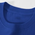 thumbnail image 4 of Plebaso Lot de 3 T-Shirts en Coton pour Enfants, Manches Courtes, Col Rond, Chandails Décontractés Unis Basiques, Hauts pour Unisexe, 4 of 6