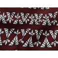 thumbnail image 4 of oneOone Viscose Jersey Fabric Floral & Triangle Block Decor Fabric Printed BTY 60 Inch Wide, 4 of 5