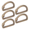 thumbnail image 3 of D Rings Buckle,5Pcs D Rings Zinc Small D Rings Metal D Rings Proven Performance, 3 of 14