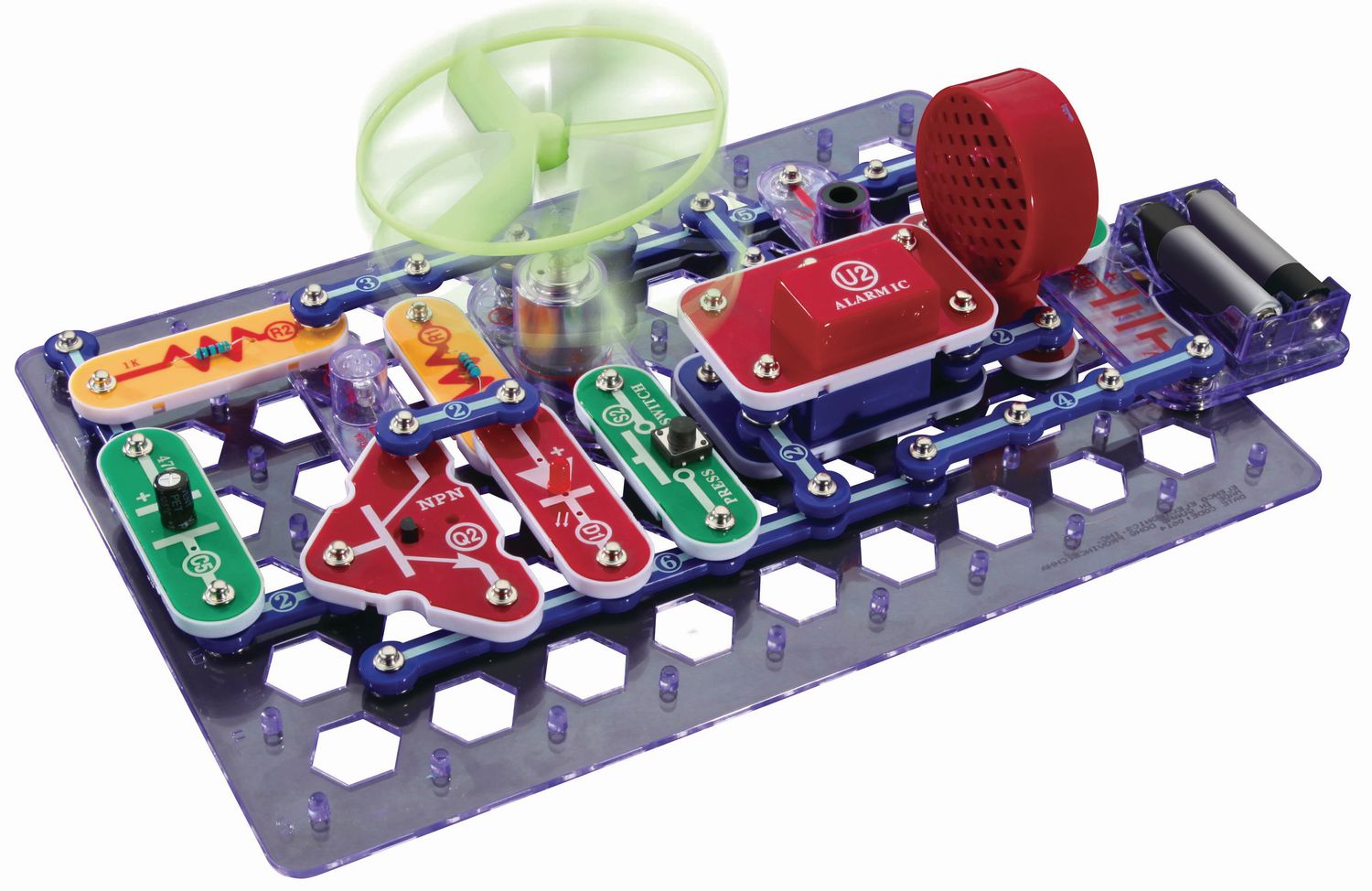 Jeu de construction de compétences Core de Snap Circuits en fabrication de circuits de jouets