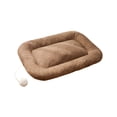 thumbnail image 3 of Pet Mat, Winter Warm Thickened Dog Cat Kennel Mat, Flax Material, Comfortable Cozy, Waterproof Easy to Clean, Versatile for Kennel Sleeping Pad, Cold Weather Protection, Pet Bedding, 3 of 6