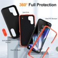 thumbnail image 4 of for Samsung Galaxy A14 5G Case, Samsung Galaxy A14 5G Phone Case with Built in Kickstand, Shockproof/Dustproof/Drop Proof Heavy Duty Military-Grade Rugged Protective Cover for Samsung Galaxy A14 5G, 4 of 8