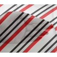 thumbnail image 4 of oneOone Viscose Chiffon White Fabric Stripes Sewing Craft Projects Fabric Prints By Yard 42 Inch Wide, 4 of 4