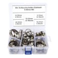 thumbnail image 3 of Sonew Portable Stainless Steel Fasteners 60PCs Rust Resistant Hose Clamp Auatomobiles, 3 of 8