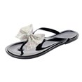 thumbnail image 1 of Leutsin Summer Flip Bowknot Flash Diamond Sandals And Slippers Women's Slippers, 1 of 4