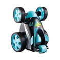 thumbnail image 4 of Blue Luminous Remote Control Dump Truck Stunt Car Toy Rolling Stunt Double-Sided Car, 4 of 6