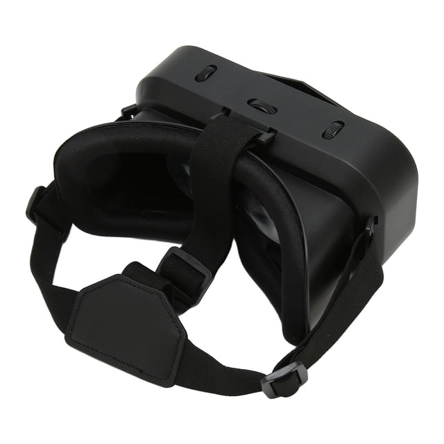3D VR Glasses, Full Screen Display 90 Degree View Support Myopia 3D VR Virtual Reality Headset for Mobile Phone