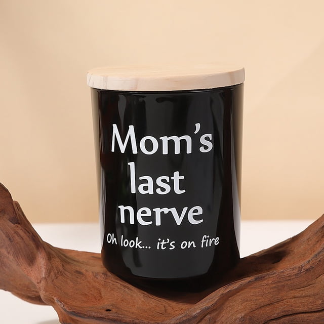 Wood Cover Scented Candle Soy Wax
