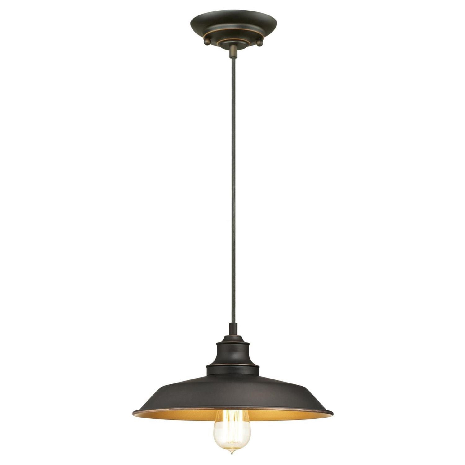 Westinghouse Luminaire Suspendu à Une-Lumière Iron Hill