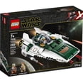 thumbnail image 4 of LEGO Star Wars: The Rise of Skywalker Resistance A Wing Starfighter 75248 Advanced Collectible Starship Model Building Kit (269 Pieces), 4 of 7