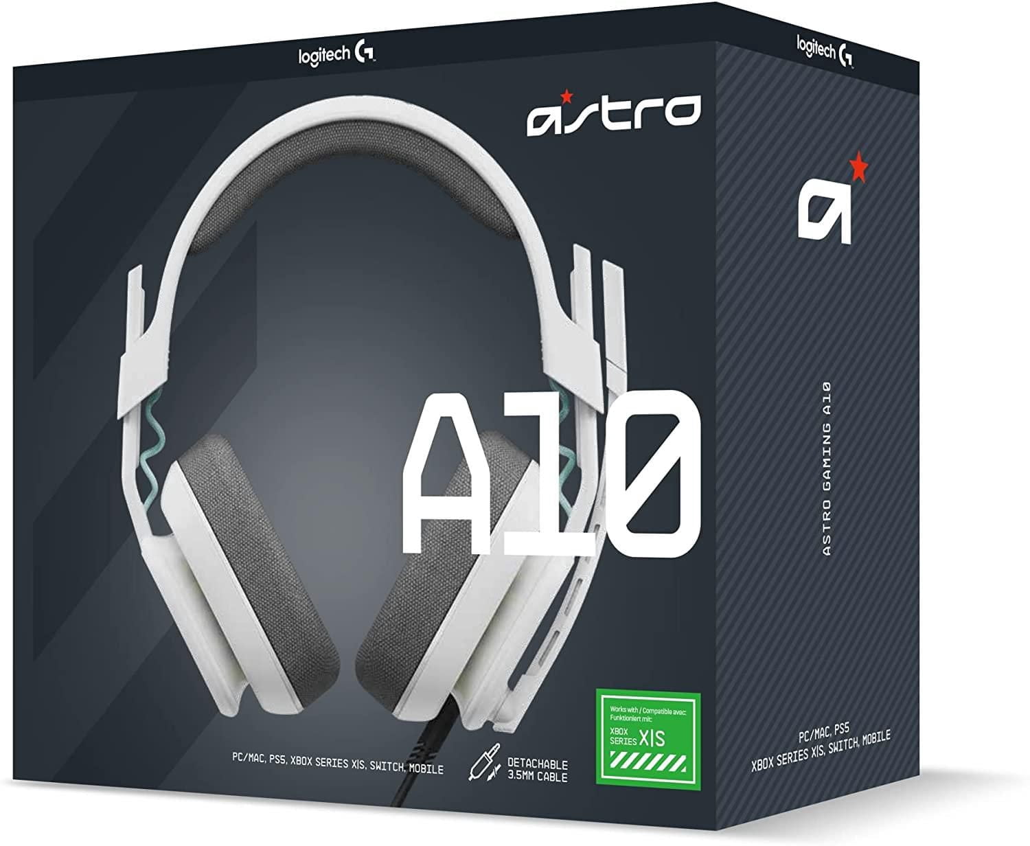 LOGITECH ASTRO GAMING A10 GEN 2 HEADSET XBOX WHITE