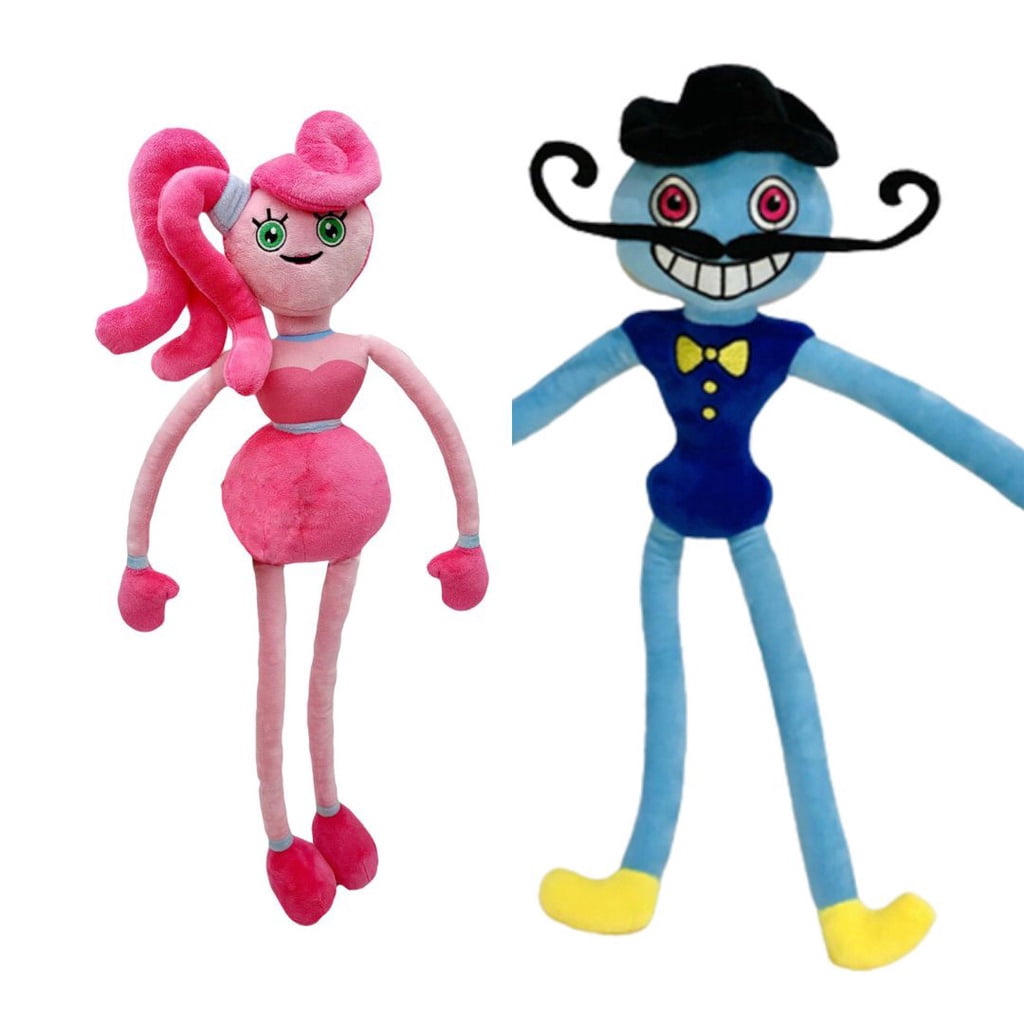 Poppy Daddy and Mommy Long Legs Plush Toy, 18" Soft Stuffed Doll for Kids & Fans