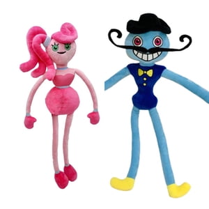 Poppy Daddy and Mommy Long Legs Plush Toy, 18" Soft Stuffed Doll for Kids & Fans