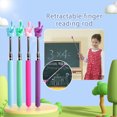 thumbnail image 5 of Rbaofujie Teachers Pointer Sticks Telescopic Teaching Pointer, Extendable Retractable Whiteboard Pointer with Lanyard, 5 of 5