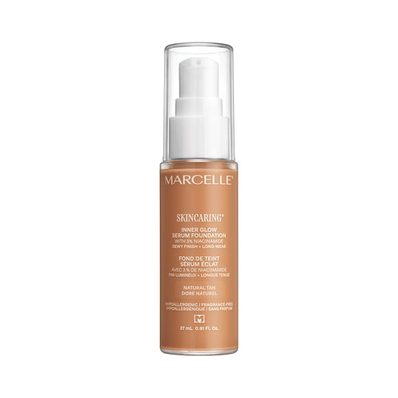 Marcelle SkinCaring Fond de teint Serum, Doré Naturel