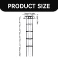 thumbnail image 3 of Tiezhimi Cap Design Plant Rack 25.4 cm Plastic Lattice Support Cage For Climbing Vines, 3 of 9