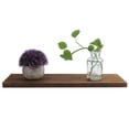 thumbnail image 2 of TOPINCN Wood Wall Shelf Floating Shelves, Floating Wall Shelves, For Store Books Store Photos, 2 of 8