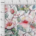 thumbnail image 2 of oneOone Viscose Chiffon Red Fabric Florals Craft Projects Decor Fabric Printed By The Yard 42 Inch Wide, 2 of 4