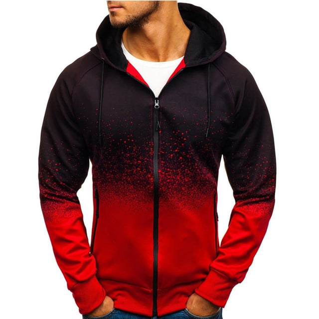 Qertyioot Hauts pour Hommes Mode Veste Décontractée Extérieur Manches Longues Manteau Chaud